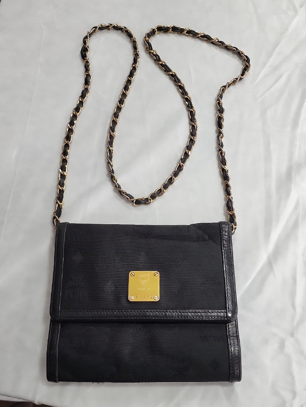 Authentic MCM Vintage Nylon Bag W/ COA #E9132